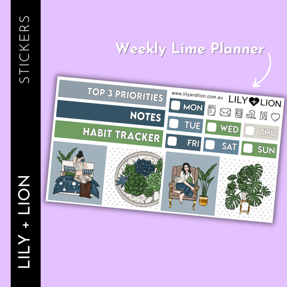 Lime Weekly Mini Kit - Stay At Home