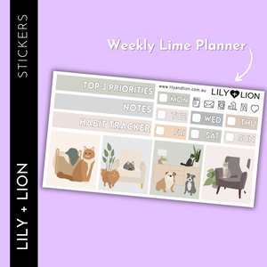 Lime Weekly Mini Kit - Plants & Pets