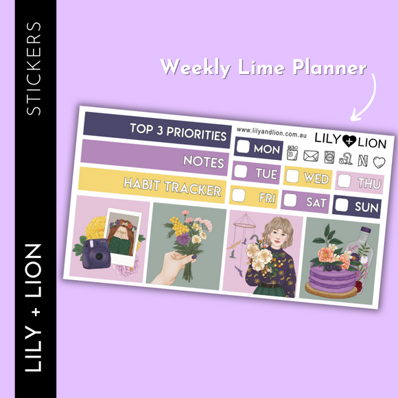 Lime Weekly Mini Kit - Serendipity