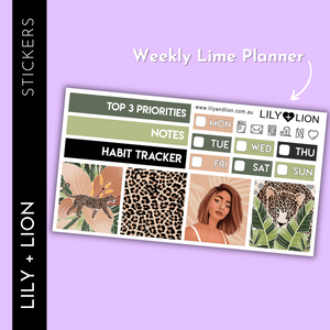 Lime Weekly Mini Kit - Stay Wild