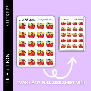 CUSTOM: Make any full size sheet MINI