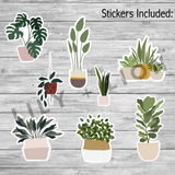 Sticker Die Cut Bundle - House Plants