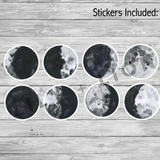 Sticker Die Cut Bundle - Moons